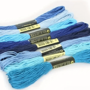 DMC Embroidery Thread (Blue)
