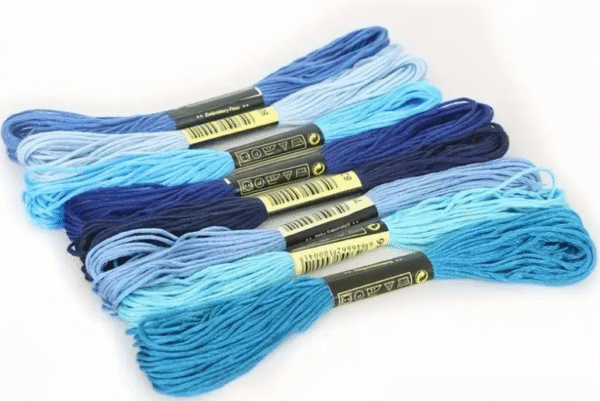 DMC Embroidery Thread (Blue)