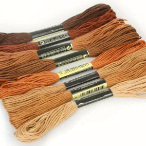 DMC Embroidery Thread (Brown)