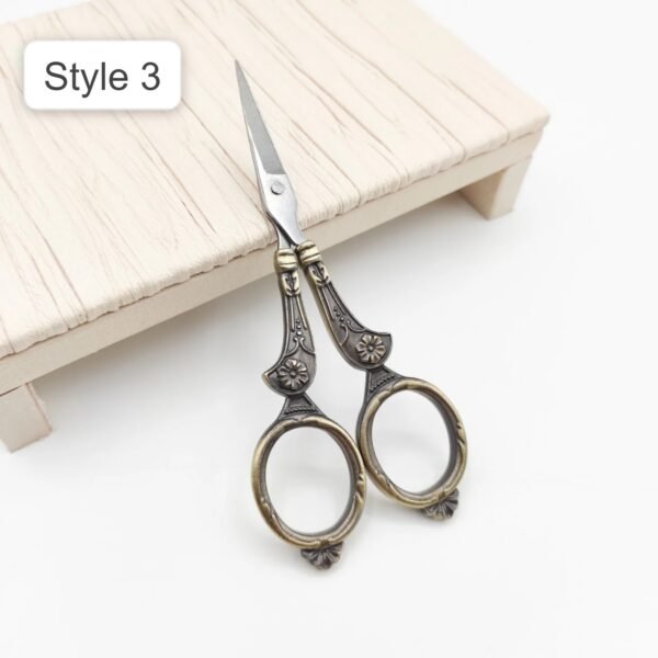 Vintage Sharp Embroidery Scissors - Image 5