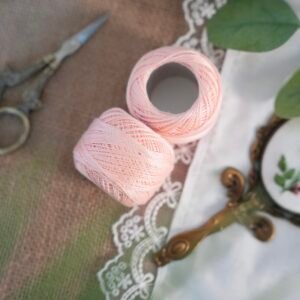Cotton Perlé Thread (Light Pink)