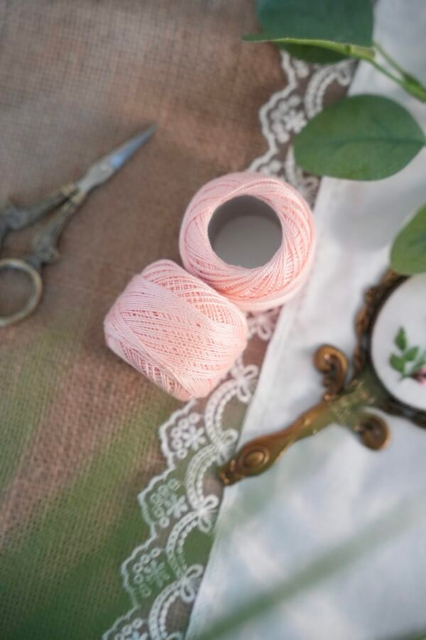 Cotton Perlé Thread (Light Pink)