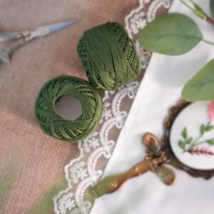 Cotton Perlé Thread (Green)