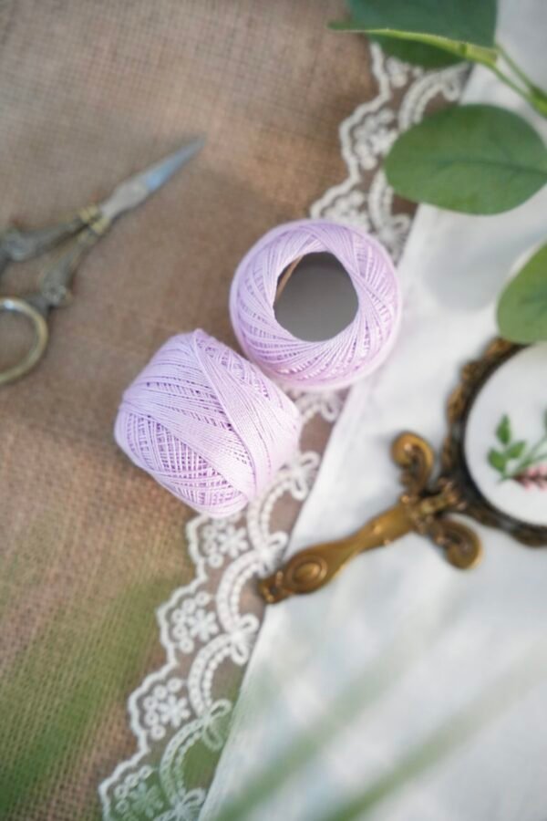 Cotton Perlé Thread (Purple)