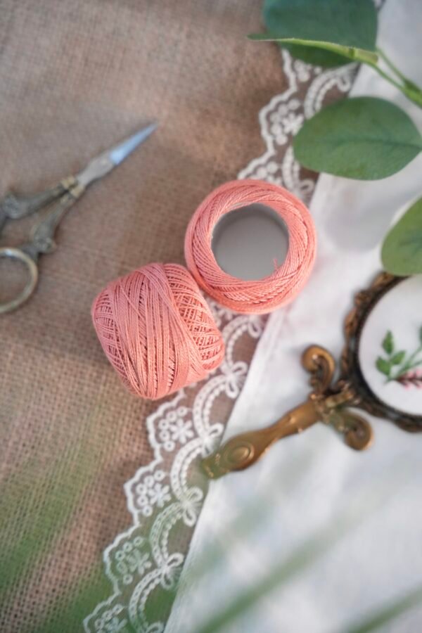 Cotton Perlé Thread (Dark Pink)