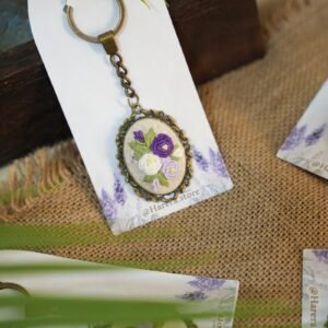 Victorian Embroidered Medallions - Style 11