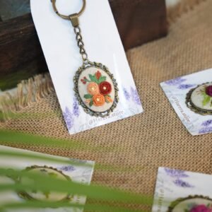 Victorian Embroidered Medallions - Style8