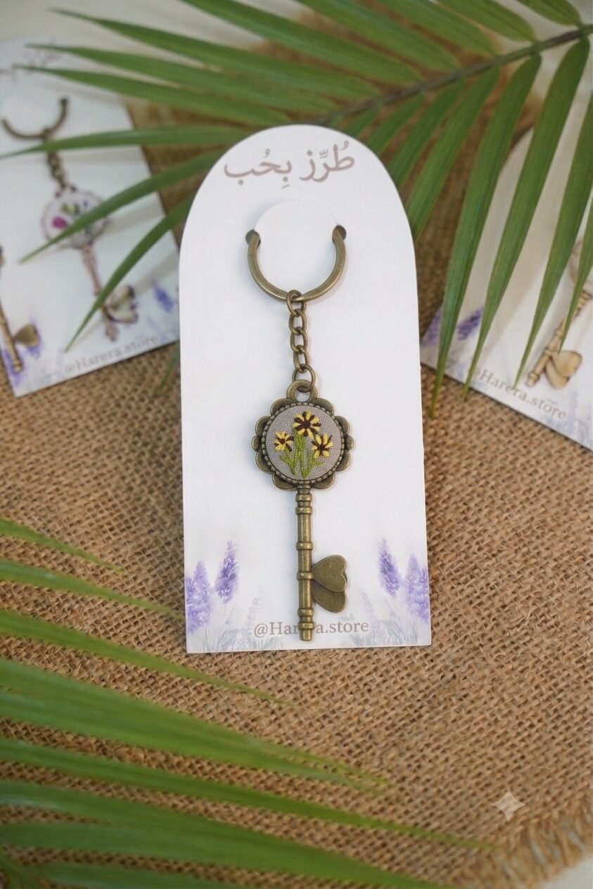 Victorian Embroidered Medallions - Key Style 11