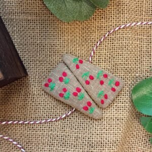Embroidered Buckle - Fruit Style